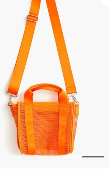 NWT Forever 21 Sheer netted crossbody - Picture 5 of 8